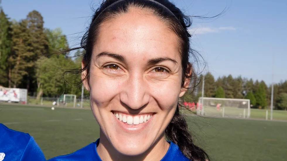 Jackie Altschuld spelade bara tre matcher med DFK inann hon skadades och åkte hem till USA. Ingen i DFK Värmbol vet i dag om hon återkommer till klubben. Arkivfoto: Hilda Djupenström