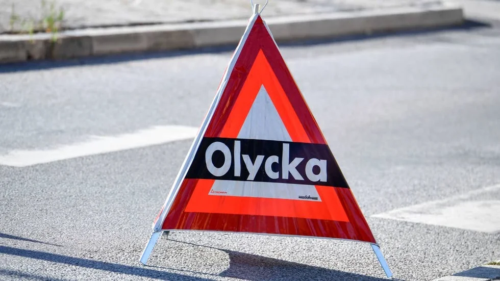En singelolycka inträffade under onsdagen längs Bälgviksvägen. Bilden är tagen i ett annat sammanhang.