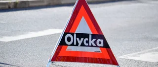 Misstänks för flera brott efter påkörning