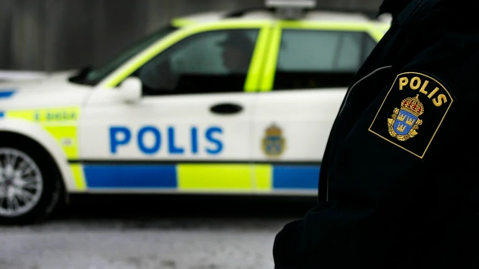 Ingen skadad person påträffades i samband med polisens utryckning. En person medtogs för provtagning efter misstanke om narkotikapåverkan. Arkivbild.