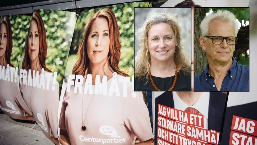Martina Hallström och Arne Jonsson är gruppledare för Centerpartiet i Nyköping respektive Eskilstuna.