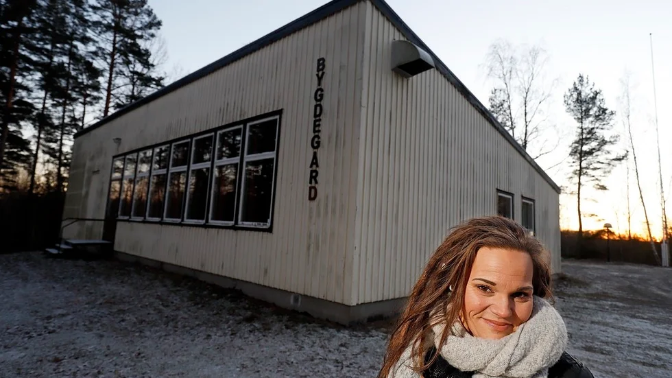 Maria Andersson, ordförande för Härads hembygdsförening, ser fram emot ett kravlöst luciafirande i bygdegården den 9 december.
