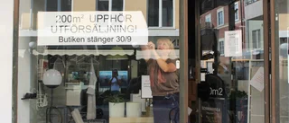 Butik i centrala Linköping lägger ner: "Det är ingen idé att kriga"