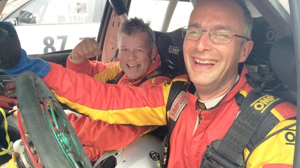 Christer Johansson Från Flen i kartläsarstolen och Eskilstunas Janne Rudengren är titelförsvarare i Slottssprinten efter fjolårets sekunddrama på vägarna runt Ericsberg.