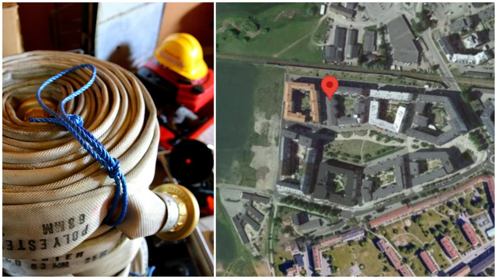 Ingen brand på Pålgatan i norra Luthagen. Brandbekämpningsstyrkan fick vända hemåt. 