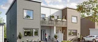 Boklok-parhus byggs i Trosa