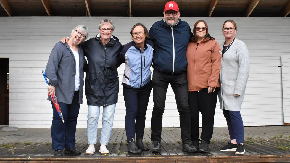 Arrangörsgruppen består av Britta Stenberg, Eva Larsson, Mona Larsson, Stefan Olofsson, Veronica Gustafsson och Angelica Edlund. Saknas på bilden gör Börje Stenlund.