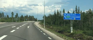 Man allvarligt skadad efter MC-olycka i Norrbotten