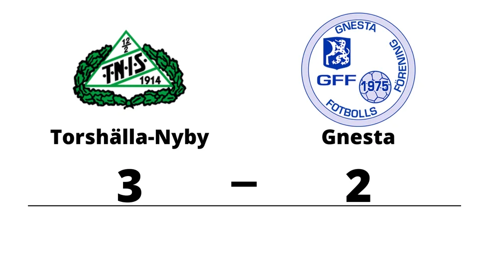 Torshälla-Nyby IS vann mot Gnesta FF Herr