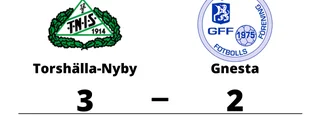 Äntligen seger för Torshälla-Nyby mot Gnesta