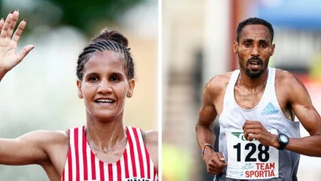 Samrawit Mengsteab och Samuel Tsegay tog hem den 36:e upplagan av Trosa stadslopp.