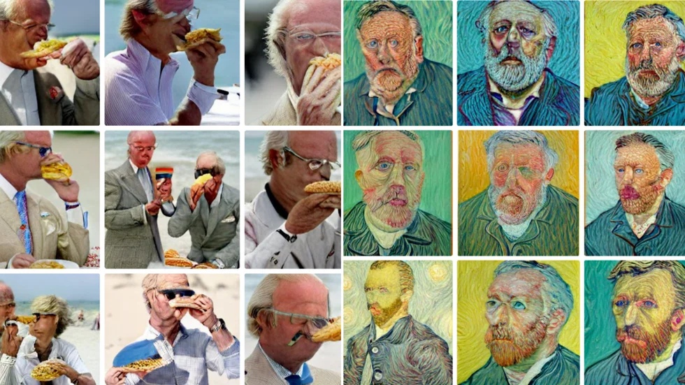 Genom sajten craiyon.com kan AI-roboten Dall-E kan skapa surrealistiska och mardrömsliknande bilder av vilken text som helst.