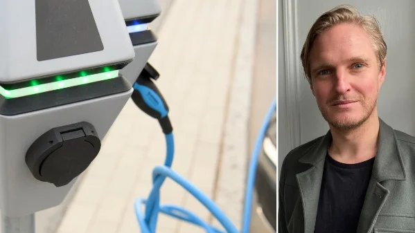 Med ökande bränslekostnader och högre allmänna kostnader tror John Nilsson Herrmann, vd för Vingåkers factory outlet, att laddningsstationer kan bli en unik trafikgenererande konkurrensfördel.