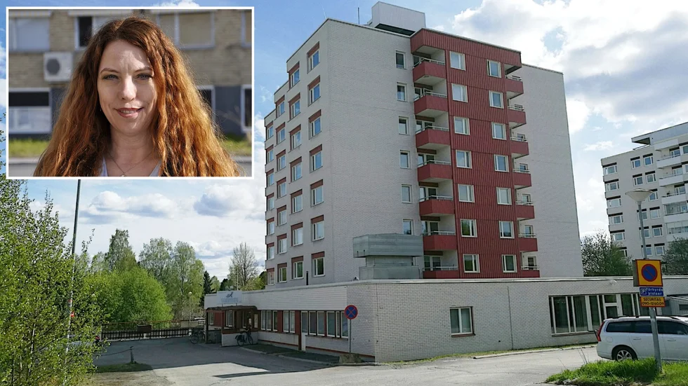 Marie-Helené Ståhl, verksamhetschef för äldreomsorgen, kan i nuläget inte uttala sig om när saneringen kommer att vara klar på trygghetsboendet.