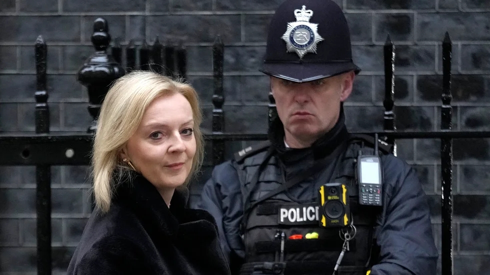 Storbritanniens utrikesminister Liz Truss väntas inom kort lägga fram förslag som öppnar för tuffa sanktioner mot Ryssland. Arkivbild.