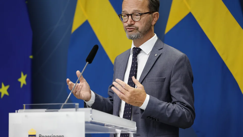 Thomas Eneroth (S) gav i somras klartecken för den sista delen av Norrbotniabanan, Skellefteå-Luleå.