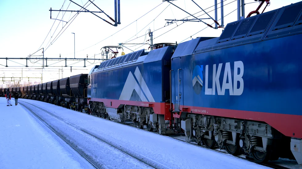 Äntligen kan LKAB:s malmtåg åter börja köra till Narvik.