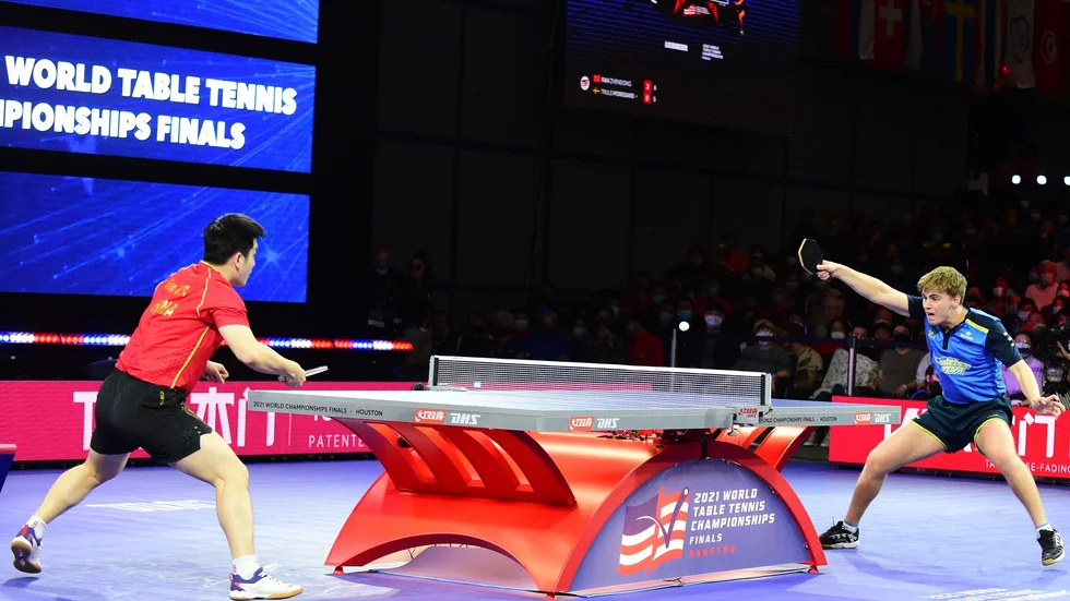 77-rankade Truls Möregårdh, 19 år, föll mot 24-årige världsettan Fan Zhendong med 4–0 i set. Efter finalen var svensken stolt och menade att han vunnit ett VM-silver, inte förlorat ett guld. 