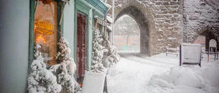 Då drar regnet in över Gotland – och så länge stannar snön
