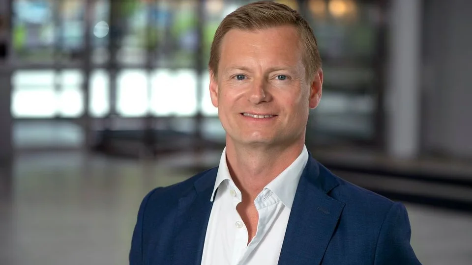 Länsförsäkringars Fastighetsförmedlings VD Marcus Svanberg.