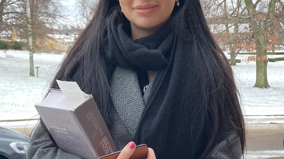 Lärarstudenten Jasmine Mousa 