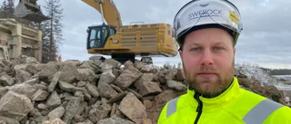 Här krossar de sten och betong – för miljöns skull