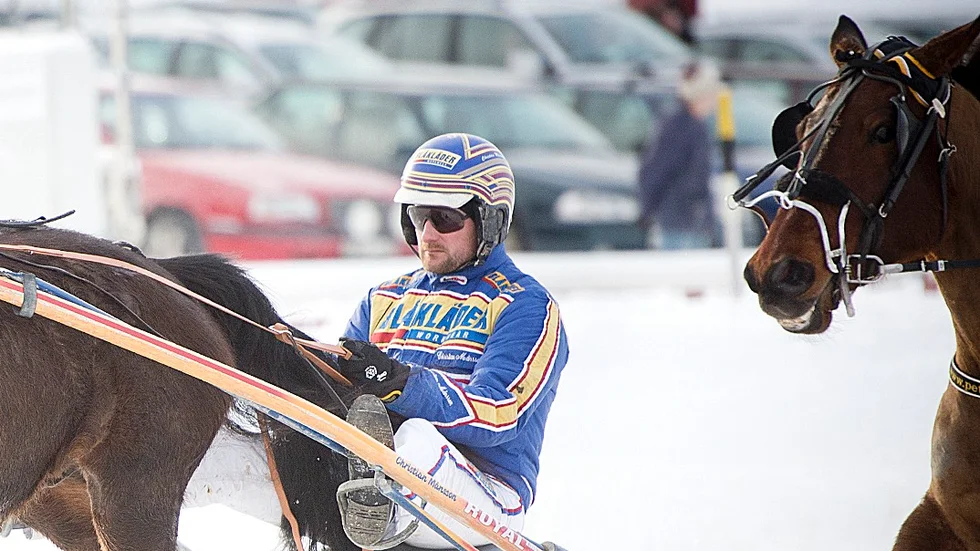 Christian Månsson vann med Risåvinnie i Boden.