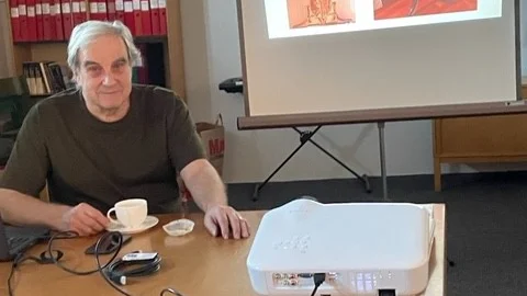 Karl-Axel Holmfrid leder Konst i Norrbotten.