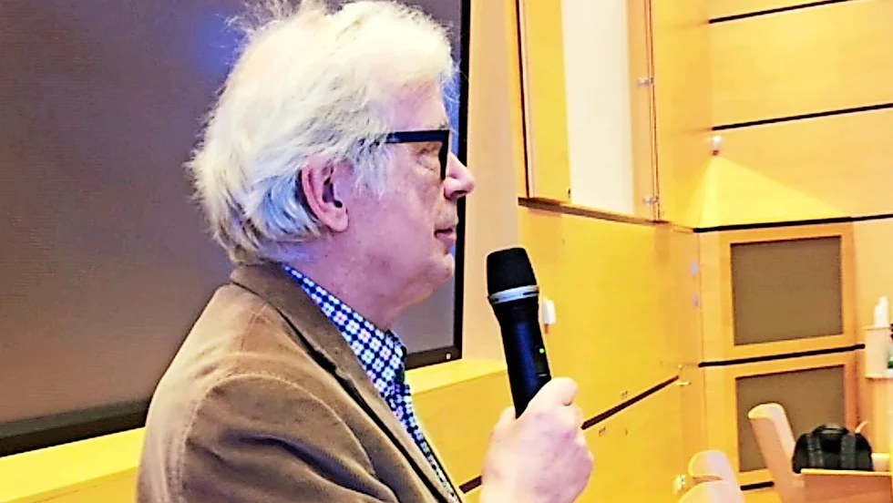 Sture Eriksson, docent vid medicinska fakulteten, Umeå universitet föreläste
