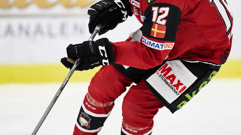 Mattias Lassen under sin sejour i Malmö Redhawks.