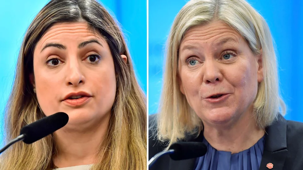Nooshi Dadgostars Vänsterpartiet och Magdalena Anderssons Socialdemokraterna ska ha nått en överenskommelse.