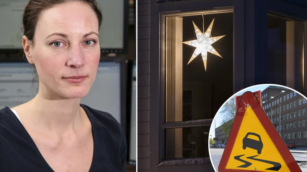 Enligt Sofia Söderberg, meteorolog på SMHI, blir det kyliga nätter framåt adventshelgen. Men eftersom det kan vara plusgrader dagtid men minusgrader på vägbanan uppmanas bilister ta det varsamt i trafiken.