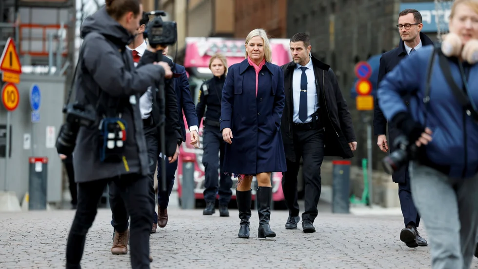 Socialdemokraternas partiledare Magdalena Andersson (S).