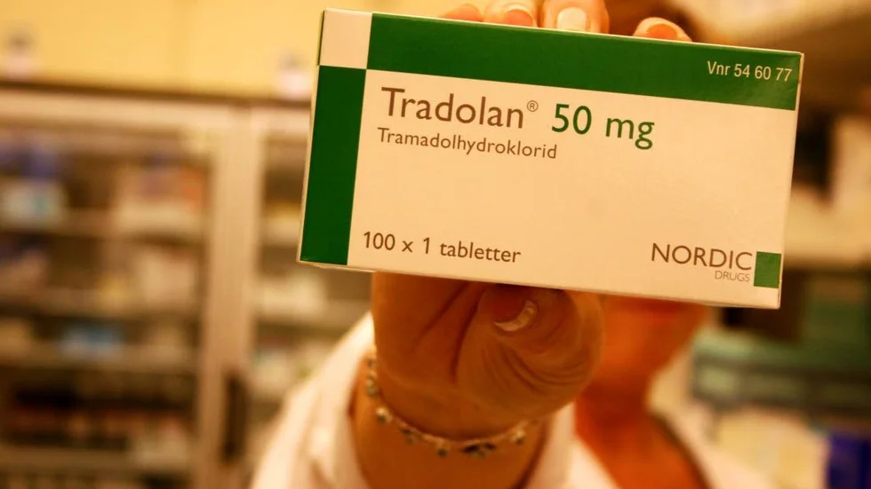 Tradolan. Det skrev apotekaren ut till en bekant.