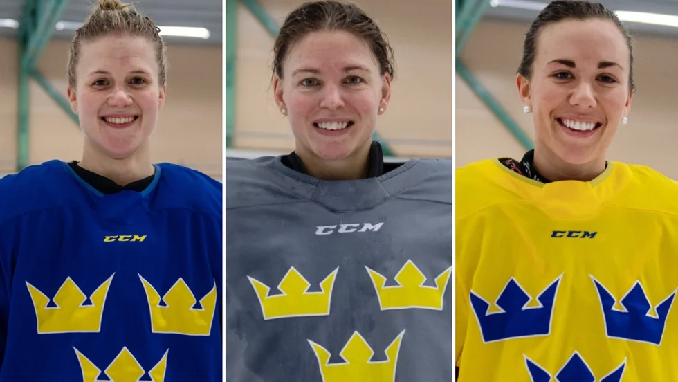 Luleåtrion Johanna Fällman, Sara Grahn och Anna Kjellbin är uttagna till Damkronornas OS-trupp. 