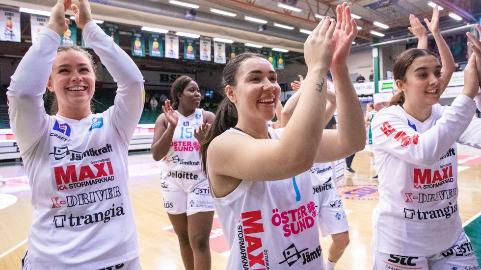 Östersund Basket vann matchen mot Visby Ladies med 82-71.