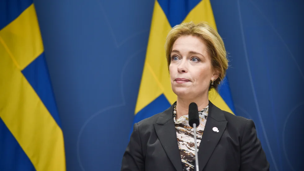 Klimat- och miljöminister Annika Strandhäll KU-anmäls för kritik av SVT-journalist. Arkivbild.