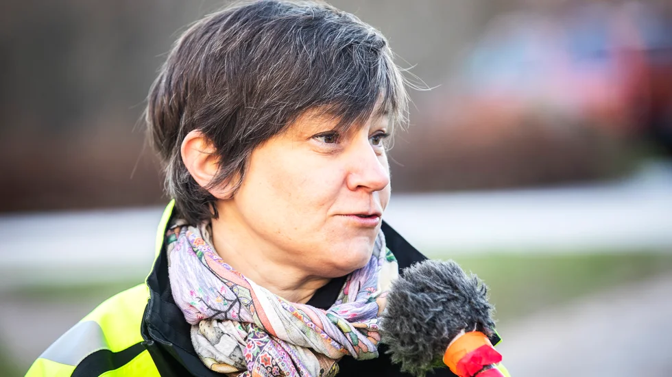 Matilda Hoffstedt, fabrikschef på Cementa.