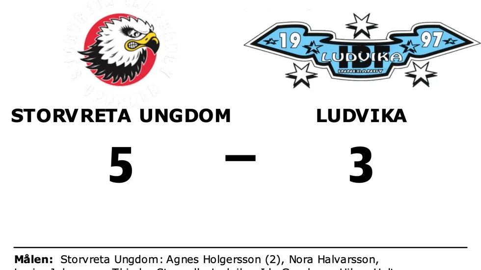 Storvreta Ungdom IBK D1 vann mot IBF Ludvika