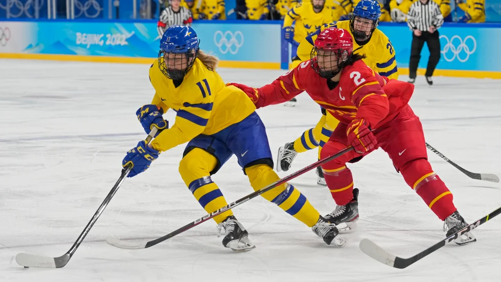 Josefin Bouveng (11) blev segerskytt i måstematchen mot Kina.