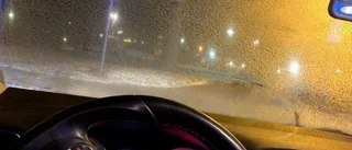 BILDBEVISET: Körde med nedisade rutor – åtalas för vårdslöshet i trafik