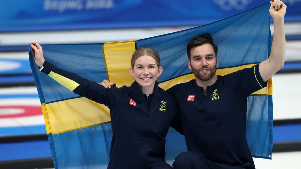 Almida de Val och Oskar Eriksson.