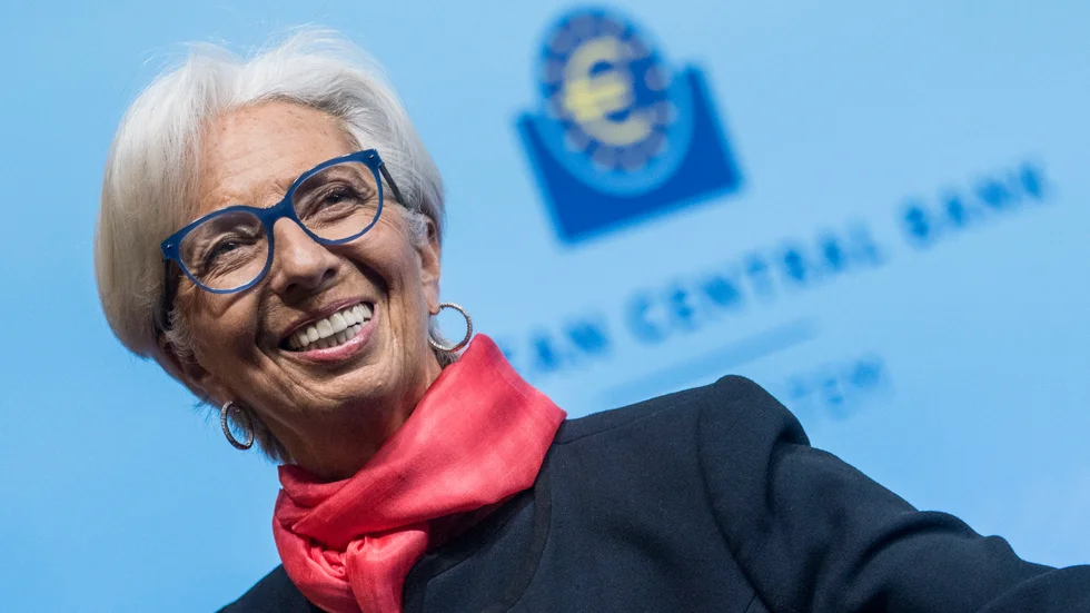 ECB-chefen Christine Lagarde. Arkivbild.