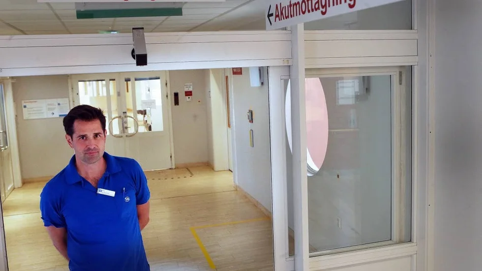 Verksamhetschef. Erik Müssener började på Vrinneviakuten i september 2016.