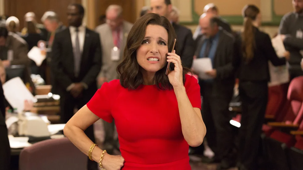 Julia Louis-Dreyfus som Selina Meyer i ”Veep”.