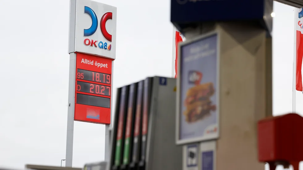 OK Norrbotten kommer att fortsätta med drivmedelsförsäljning och biltvätt på fastigheten i Haparanda men stänger OKQ8-butiken. De ska också uppföra laddstationer för el-bilar. Bilden visar en annan station.