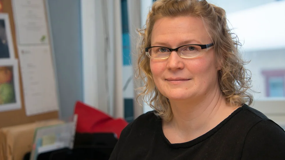 Camilla Grahn, kostchef Arvidsjaurs kommun. Foto: Foto: GÖRAN WESTERLUND.