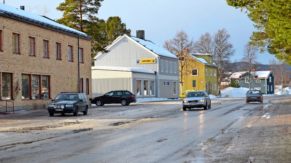 Glesbygd. Befolkningstätheten är 0,33 personer/kvadratkilometer i Sorsele. Foto: Britta Stenberg.
