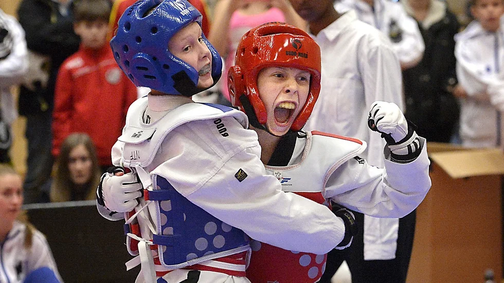 Segrare Frederik Emil Olsen, till vänster, tog hem ett guld i Turkiet. Arkivbild: Ulf Johansson
