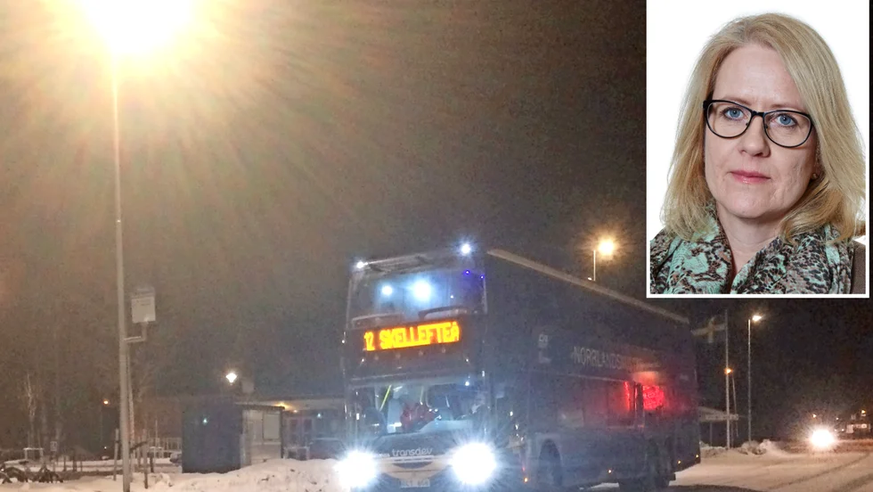 Harriet Söder, vd Länstrafiken i Västerbotten.
